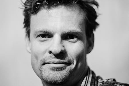 Grayscale Portrait Photography of Man thumbnail