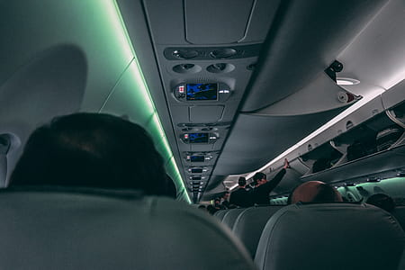 group of people inside the plane thumbnail