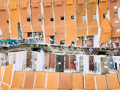 aerial view, drone, from above, roof, rooftop thumbnail