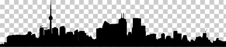 Toronto Skyline Television Silhouette Silhouette Png Clipart