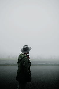 photo standing on black floor thumbnail