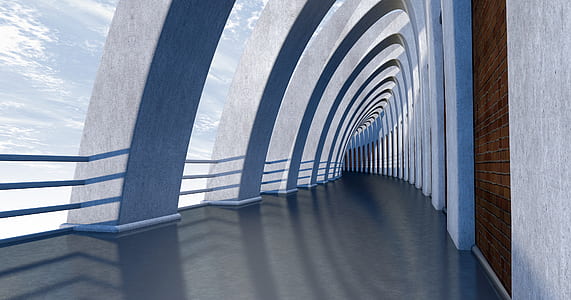 white hallway thumbnail