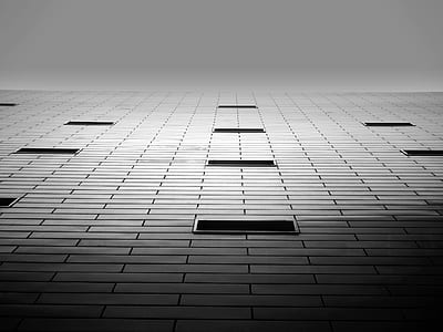 black-and-white, city, building, architecture thumbnail