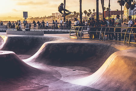 skateboarder jumping off vert thumbnail