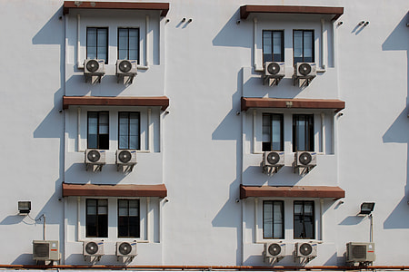 white wall paint 3-storey building thumbnail