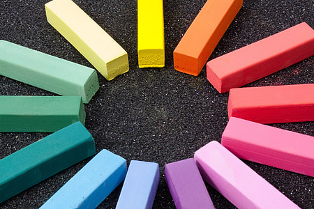 Rainbow chalk lot thumbnail