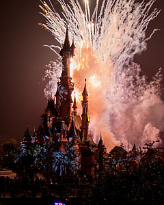 Disneyland fireworks display thumbnail