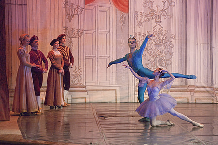 ballerina dancing front of person thumbnail