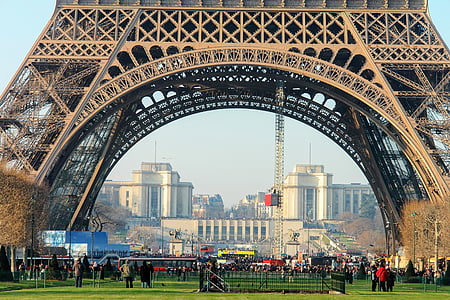 people under Eiffel tower, Paris at daytime thumbnail