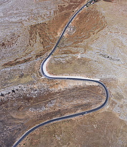 aerial photography of road during daytime thumbnail