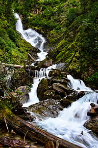 time lapse photography of cascade waterfalls thumbnail