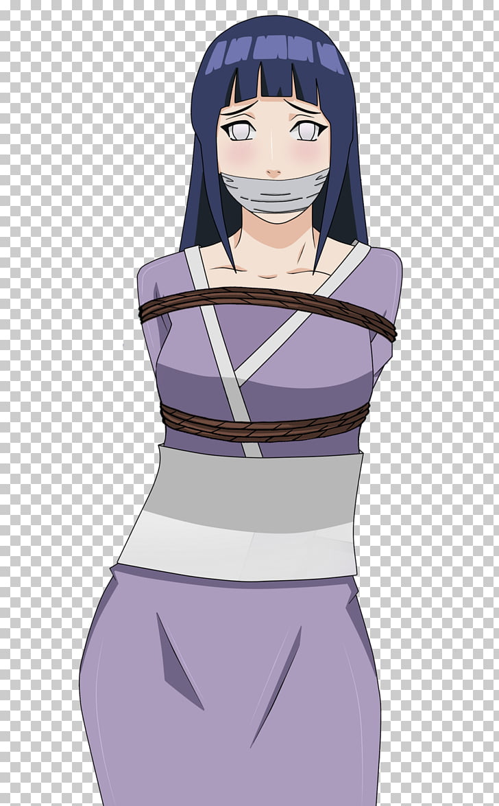 Black Hair Hime Cut Long Hair Arm Hinata Png Clipart Free