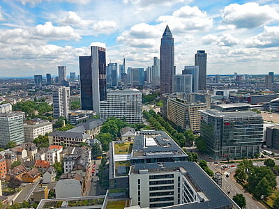 bird's-eye view photo of high rise buildings thumbnail