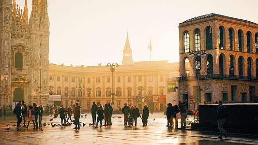 people waling on street during daytime thumbnail