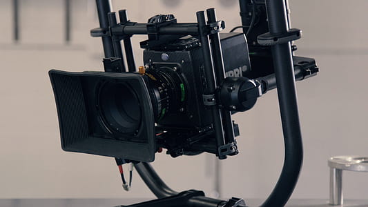 focus photo of black video camera thumbnail