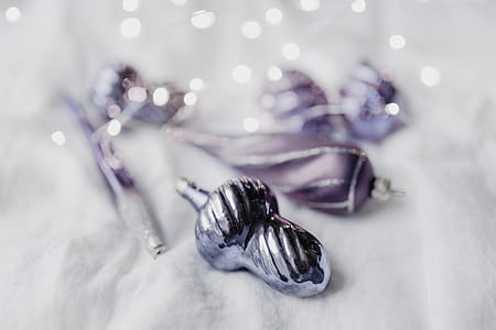 Pantone Ultra Violet Christmas Ornaments thumbnail