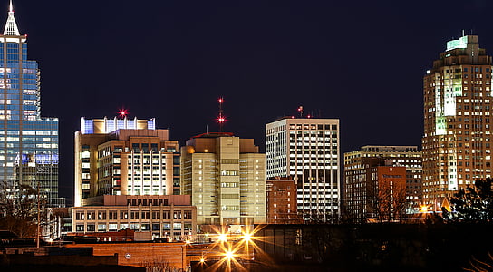 city lights during night thumbnail