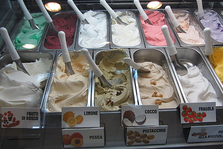 ice cream inside bain-marie inserts on display thumbnail