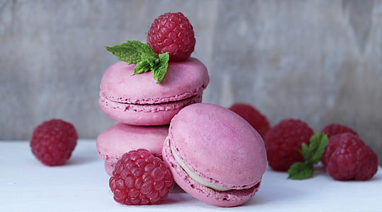 berry French macaroon thumbnail