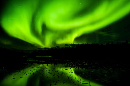 green aurora borealis thumbnail