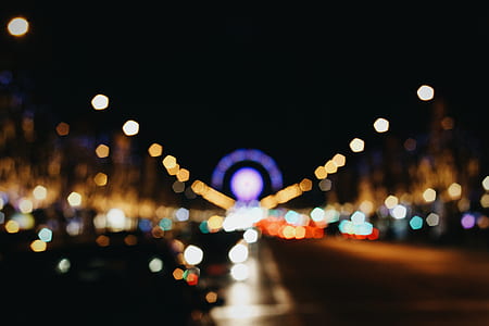 bokeh photography of London Eye thumbnail