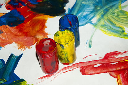 three jars of paint thumbnail