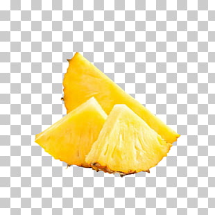 Juice Piña colada Smoothie Açaí na tigela Fruit salad, Pineapple slices, three sliced pineapples PNG clipart
