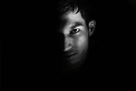 closeup photography of man's face thumbnail