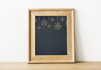 Brown Wooden Picture Frame thumbnail