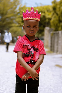 Photo of Boy Wearing Crown thumbnail