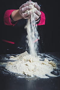 person molding dough thumbnail