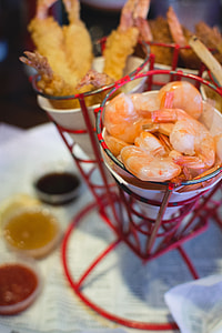 Shrimp dishes in Bubba Gump restaurant thumbnail