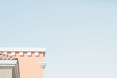 low angle, view, pink, concrete thumbnail