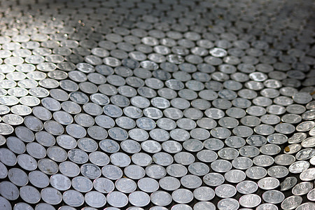 round silver-colored coin lot thumbnail
