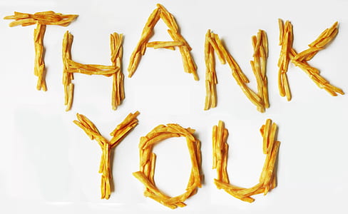 Thank You text with white background thumbnail