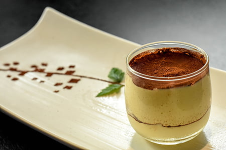 clear glass container on white plate thumbnail