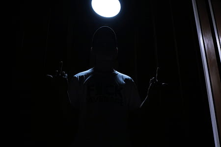 dark, light, man, hands thumbnail