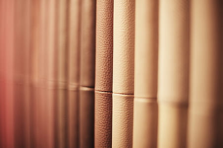 depth photography of brown leather thumbnail