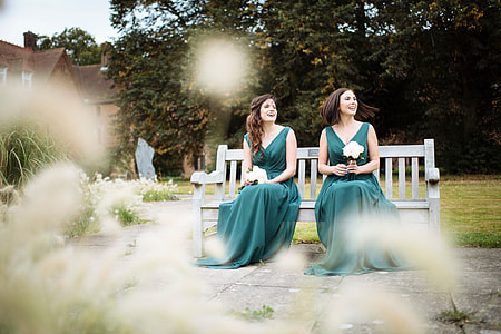 Bridesmaids at a wedding thumbnail