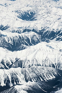 snow covered mountains painting thumbnail