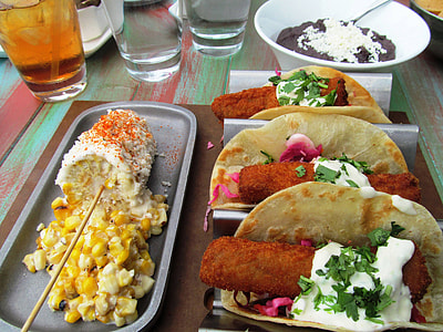 Tacos with meat sticks thumbnail