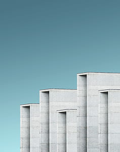 five layer of building illustration thumbnail