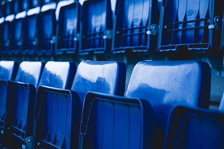 photo of blue folding chairs thumbnail