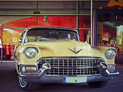 yellow Chevrolet Bel Air thumbnail