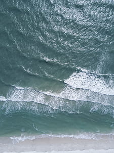 Aerial Photography of Body of Water thumbnail
