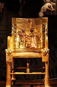 Ancient Egypt engraved chair thumbnail