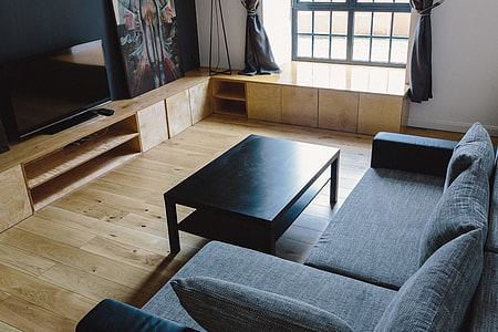 Modern loft apartment full of art thumbnail