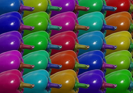 several assorted-color bell peppers thumbnail