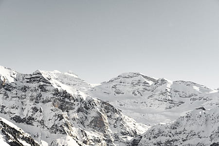 landscape photography of mountain coated with white snow thumbnail