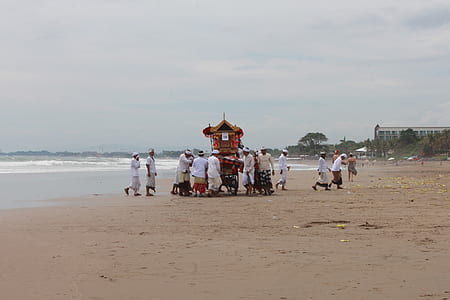 people standing near shoreline thumbnail